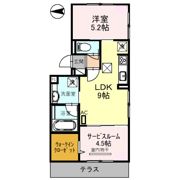 セジュール西賀茂の間取り画像