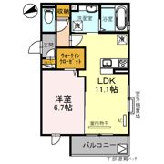 セジュール神楽田の間取り画像