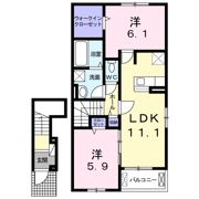 コンフォ―ルの間取り画像