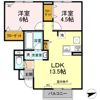レジデンス東福原の間取り画像