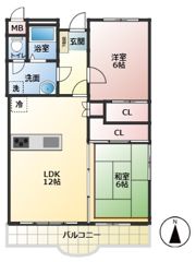 第11名城ビルの間取り画像