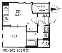ハーモニーテラス高道町Ⅵの間取り画像