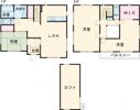 西原町戸建の間取り画像