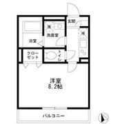 フォレストメゾン子安Aの間取り画像