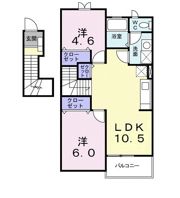 ヴィラ・レジ－ナの間取り画像