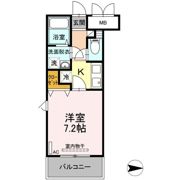 アスコット鉄砲町の間取り画像