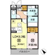 グランディールⅢの間取り画像