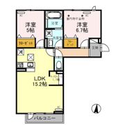 D-room高坂弐番町の間取り画像
