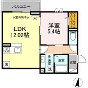 セレスティア本町の間取り画像