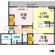 CanalonⅡ（カナロン）の間取り画像