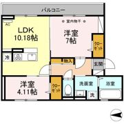 CanalonⅡ（カナロン）の間取り画像