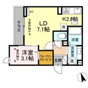 メゾン錦町の間取り画像