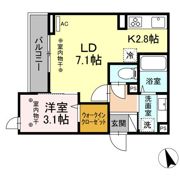 メゾン錦町の間取り画像