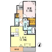 Aフラッツ Aの間取り画像
