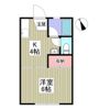 弥生コーポAの間取り画像