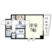 グランドパレス京都烏丸五条の間取り画像