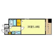 エスリード京都河原町第3の間取り画像
