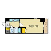 エステムコート博多駅前Ⅱセグティスの間取り画像
