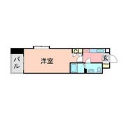 サヴォイステュディオブランシェの間取り画像