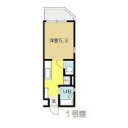 レジデント桜坂の間取り画像