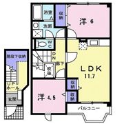 エクセレンテグリシーナⅡの間取り画像