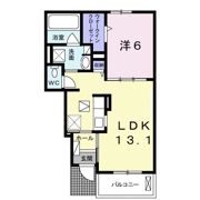 メゾンリヴィエールHの間取り画像