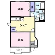 エターナル・パレスBの間取り画像