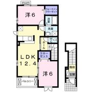 エール正林Aの間取り画像
