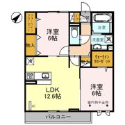 メイプルシャトーの間取り画像