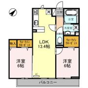 メイプルシャトーの間取り画像