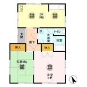 大野貸家の間取り画像