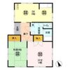 大野貸家の間取り画像