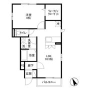 グリーンフラッツの間取り画像