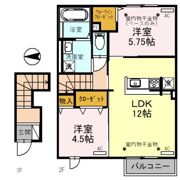 ヴェリテの間取り画像