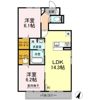 D-roomリバーサイド河内の間取り画像