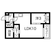 Warren todaⅠの間取り画像