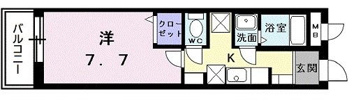 エーデルハイムの間取り画像