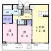 ルボアール箕面 B棟の間取り画像