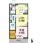 セレスティア中央の間取り画像
