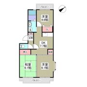 レグルス松戸A棟の間取り画像