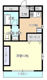 ハイエストTK1の間取り画像