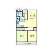 厚木参番館の間取り画像