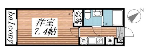 Axis八千代台の間取り画像
