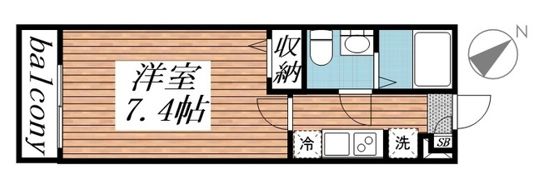 Axis八千代台の間取り画像