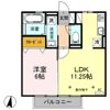 ブルーサファイア Bの間取り画像