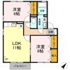 プリマヴェーラ ABの間取り画像