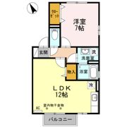レジデンスFUJIYAMA ABの間取り画像