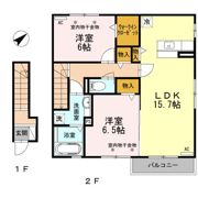 クレアートの間取り画像