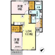 クレスト長束西の間取り画像