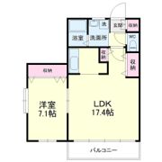 磐田ヒルズⅠの間取り画像